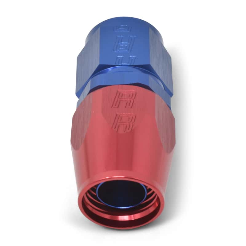 Russell — Russell Performance -10 AN Red/Blue Straight Full Flow Hose End
Hose Fitting - view 4