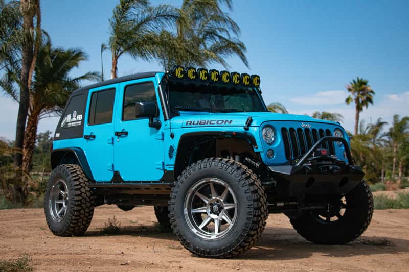 ICON — ICON 07-18 Jeep Wrangler JK Pro Series Front Bumper Rec Winch Mount w/Bar/Tabs
FRONT BUMPER - view 12