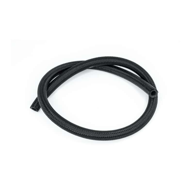 DeatschWerks — DeatschWerks 8AN Black Nylon Braided CPE Hose 3 Feet - view 1