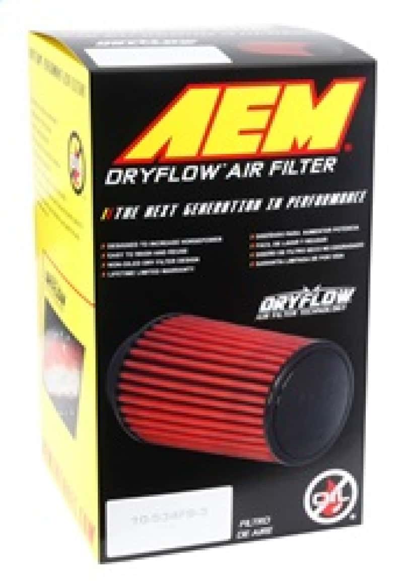 AEM Induction — AEM Dryflow Air Filter - Round Tapered 6in Base OD x 5in Top OD x 5.5in H x 2.5in Flange ID
Universal Race Dry F
Clamp-on Filter - view 10