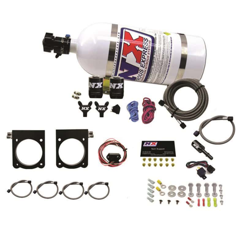 Nitrous Express — Nitrous Express 13-17 Dodge Viper (Gen-V) Nitrous Plate Kit (50-400HP) w/10lb Bottle
Injection System Kit
N2OSys - view 3