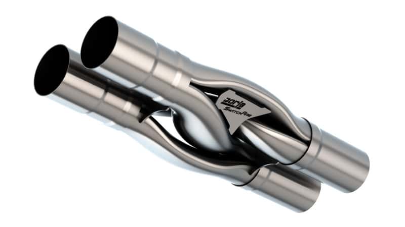 Borla — Borla Universal Hydroformed Switchfire X-Pipe 3in ID 3in OD Outlets W/O Notches
SwitchFire X-Pipe - view 1