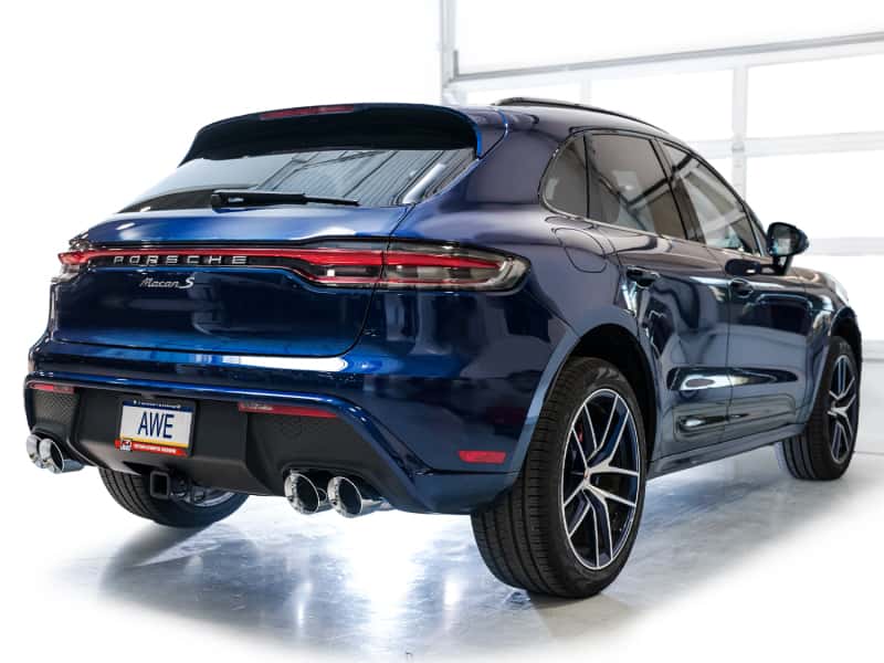 AWE Tuning — AWE Tuning 2022+ Porsche Macan 2.9TT Touring Edition Catback Exhaust w/ Chrome Silver Tips
Touring Catback - view 2