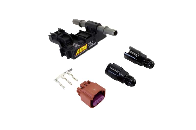 AEM — AEM Ethanol Content Flex Fuel Sensor w/ -6AN fittings Kit
Sensors/Connectors
Sensor Kit - view 1