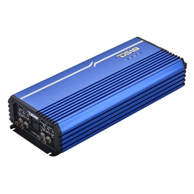 DS18 — DS18 4-Channel Class-D Amp Stereo Full-Range 4 x 400 W RMS at4 ohm- Blue - view 3
