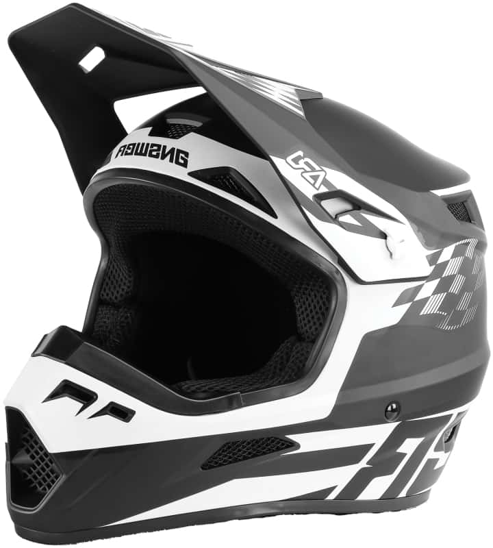 Answer — Answer AR1 Sweep Helmet Black/White - 2XL - view 3