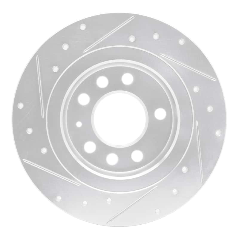 R1 Concepts — R1 06-10 Pontiac SOLSTICE Rear Right Drilled & Slotted Silver Brake Rotor
R1 Brake Rotor Drill - view 5