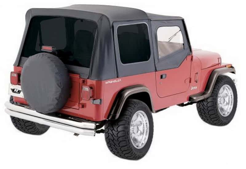Rampage — Rampage 1988-1995 Jeep Wrangler(YJ) OEM Replacement Top - Black Diamond
Fctry Rplcmnt Sft Tp
Top-Soft - view 1