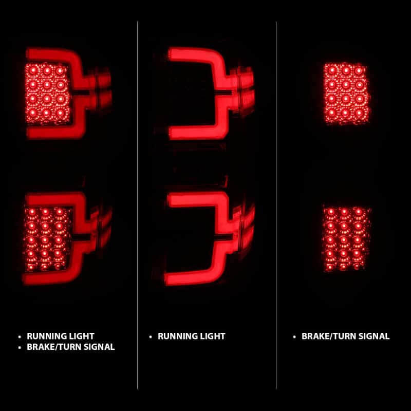 ANZO — ANZO 2014-2018 Chevy Silverado 1500 LED Taillights Chrome
Tail Light Set
LED Taillights - view 2