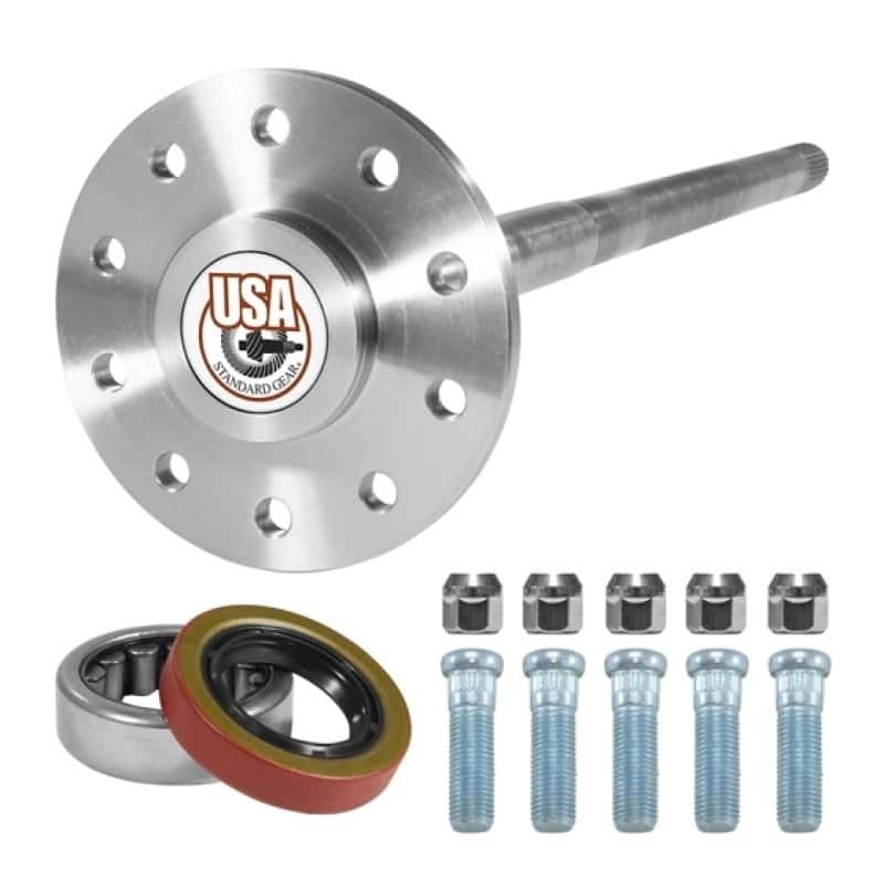 Yukon Gear & Axle — Yukon Gear & Axle 68-81 GM Replacement Rear Axle Kit 8.2in/8.5in Diff 28 Spline 30-1/8in Long
GM 8.2/8.5 Rear Kit - view 2