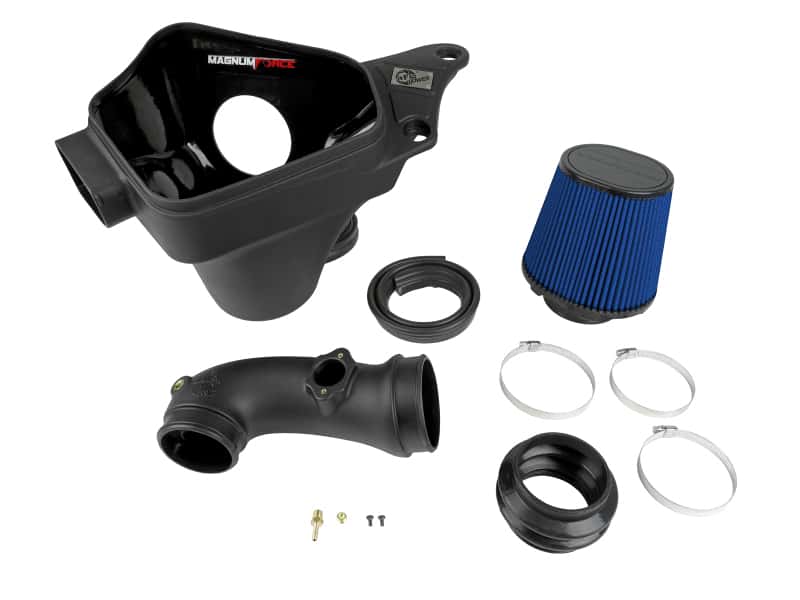 aFe — aFe POWER Magnum FORCE Stage-2 Pro 5R Cold Air Intake System 06-13 BMW 3 Series L6-3.0L Non Turbo
Magnum FORCE Intake - view 8
