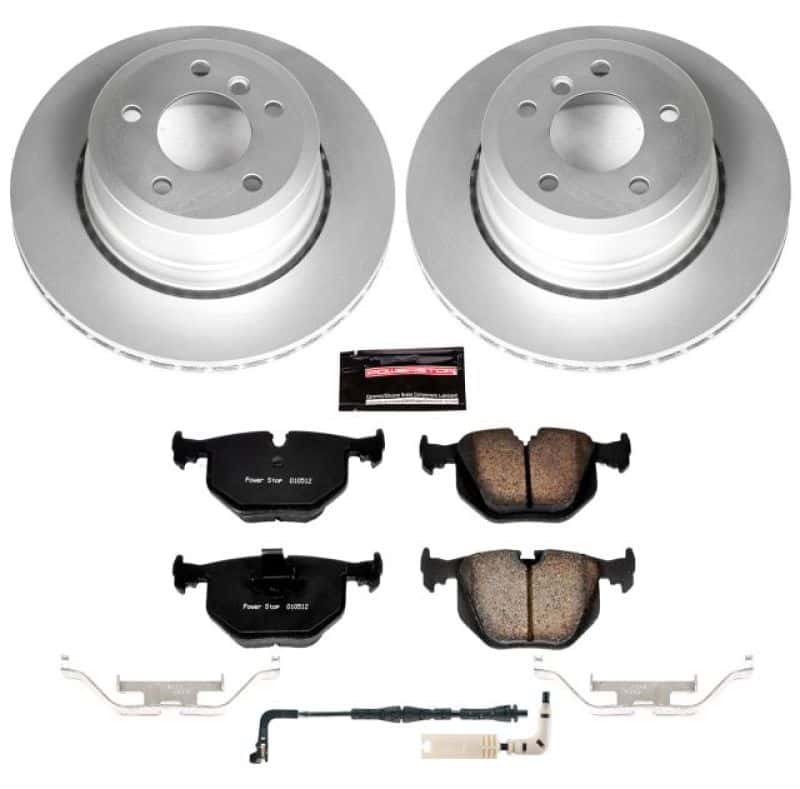 PowerStop — Power Stop 06-07 BMW 525xi Rear Z23 Evolution Sport Coated Brake Kit - view 1