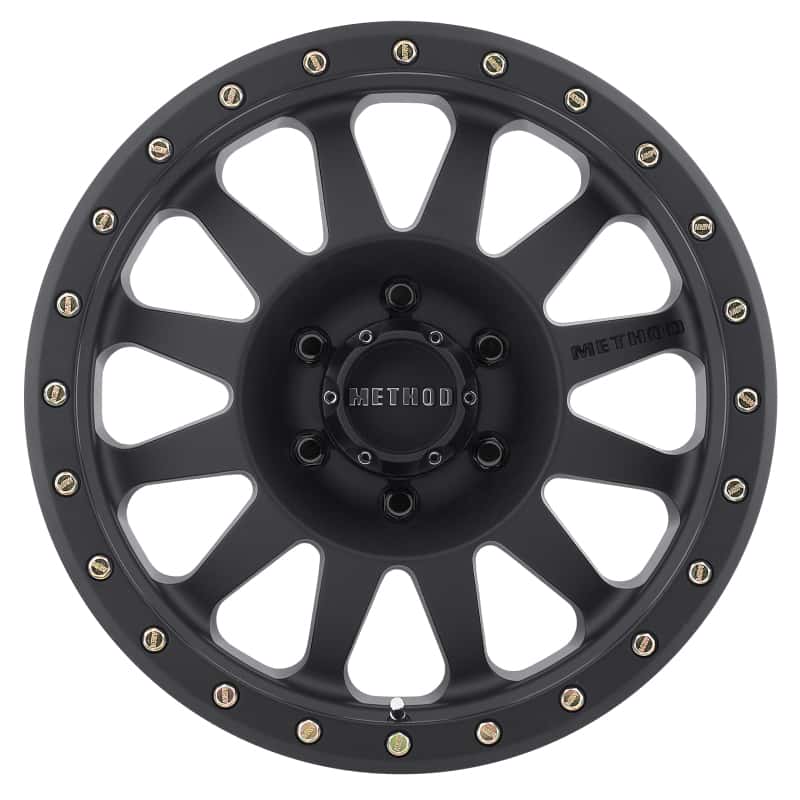 Method Wheels — Method MR304 Double Standard 16x8 0mm Offset 6x5.5 108mm CB Matte Black Wheel - view 2