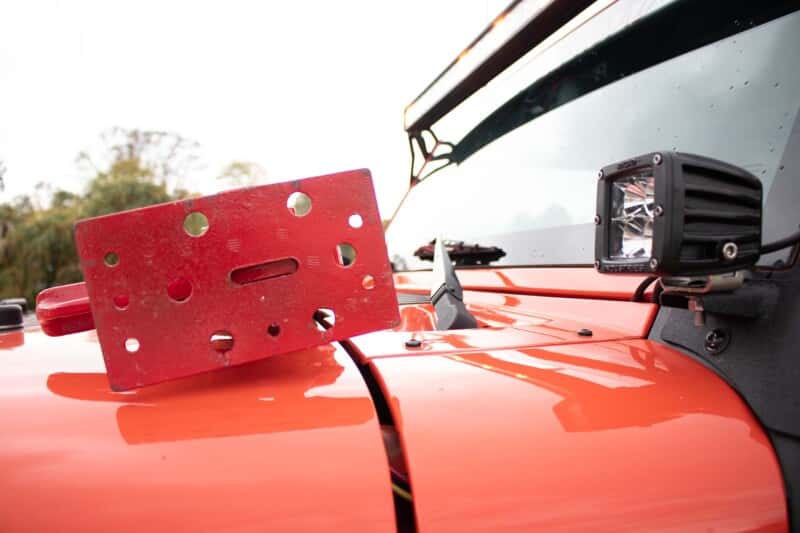 Fishbone Offroad — Fishbone Offroad Hood Mounted Hi-Lift Jack Mount JK/JL/JT - view 12