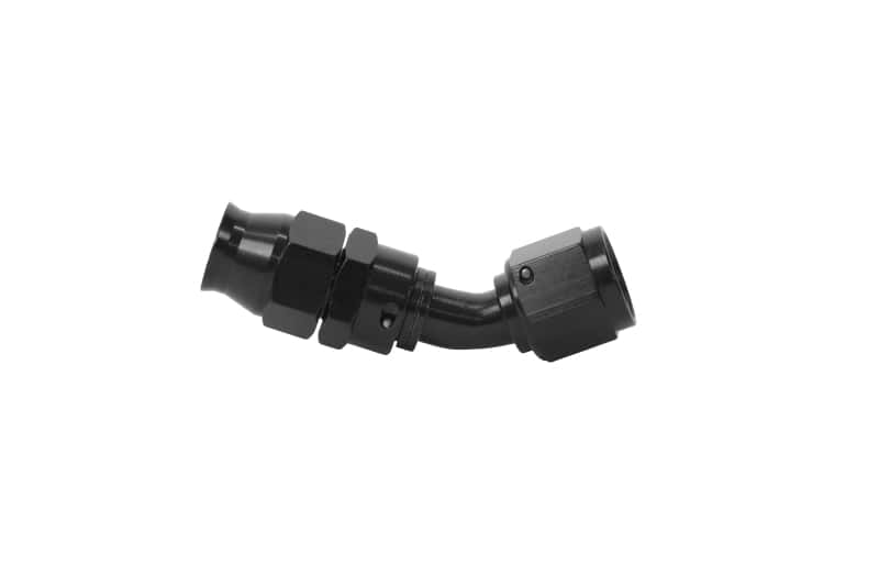Aeromotive — Aeromotive PTFE Hose End - AN-08 - 45 Deg - Black Anodized
aer15354

Hose End - view 3