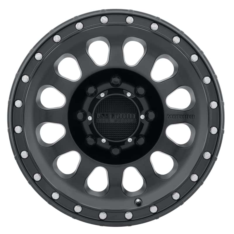 Method Wheels — Method MR315 17x8.5 0mm Offset 8x6.5 130.81mm CB Matte Black Wheel - view 2