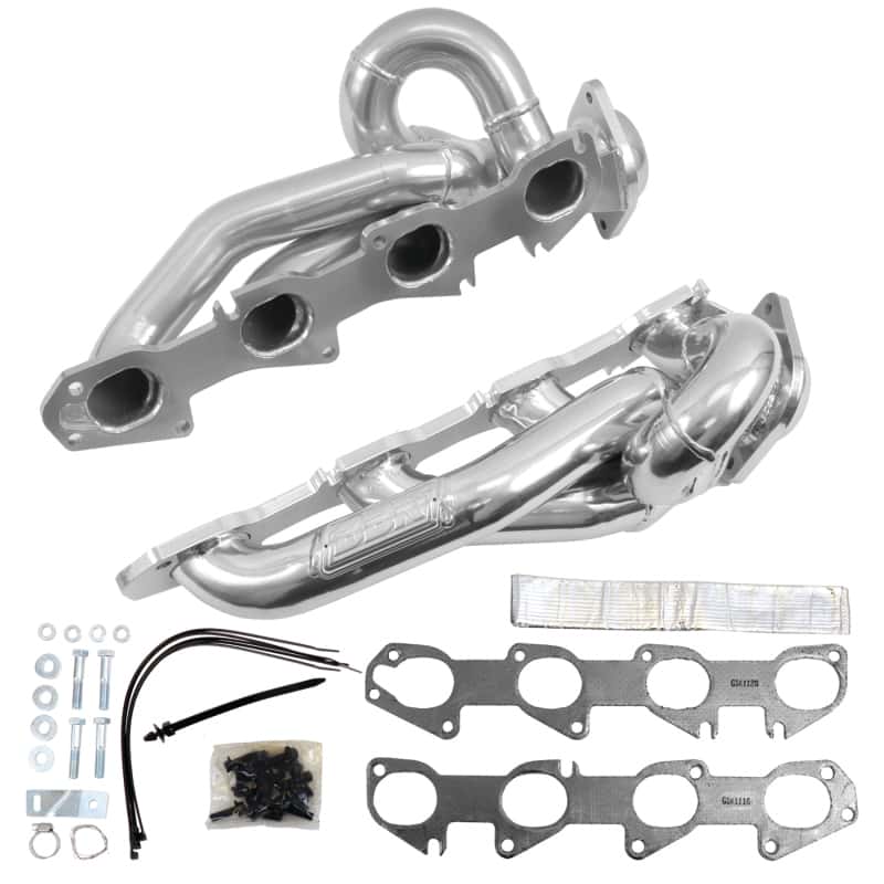 BBK — BBK 09-18 Dodge Ram 5.7L Hemi Shorty Tuned Length Exhaust Headers - 1-3/4 Silver Ceramic
Exhaust Headers - view 2