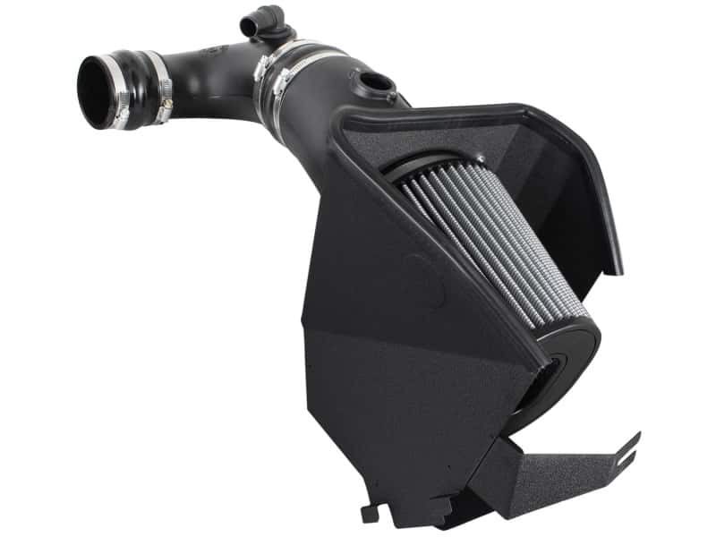 aFe — aFe MagnumFORCE Stage-2 Pro DRY S Air Intake System Ford Diesel Trucks 08-10 V8-6.4L (td)
Magnum FORCE Intake - view 2