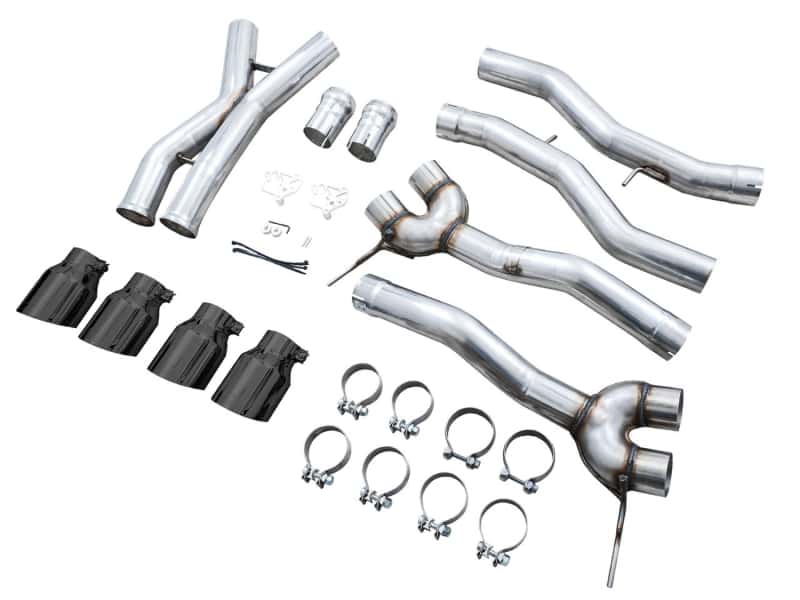 AWE Tuning — AWE Track Edition Catback Exhaust for BMW G8X M3/M4 - Diamond Black Tips
Track Exhaust - view 9