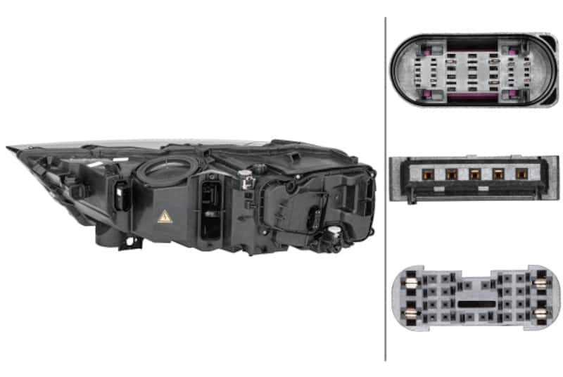Hella — Hella 2017-2019 Audi Q7 Halogen Headlight Assembly
FogLightAssembly - view 1