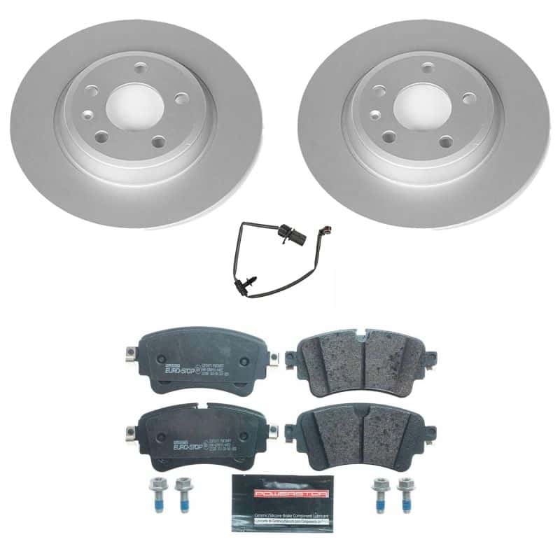 PowerStop — Power Stop 17-19 Audi A4 Rear Euro-Stop Brake Kit - view 1