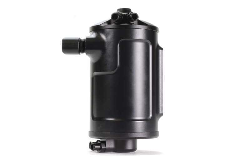 Perrin Performance — PERRIN 02-21 Subaru WRX / 04-21 STI Air Oil Separator - Black - view 4