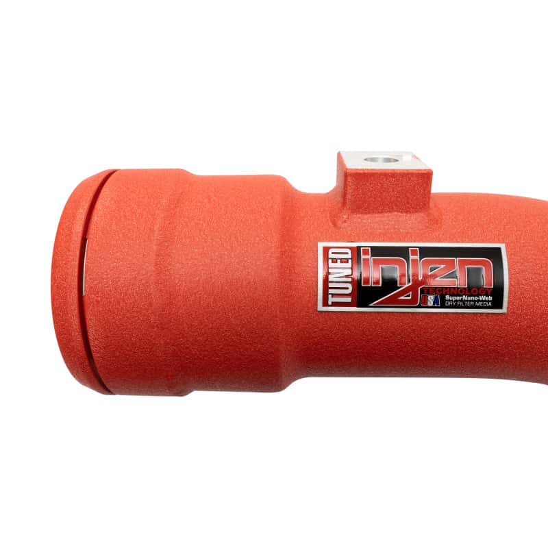 Injen — Injen 17-22 Ford F250/F/350/F-450/F-550 V8-6.7L Turbo Diesel Wrinkle Red Intercooler Piping Kit - view 3