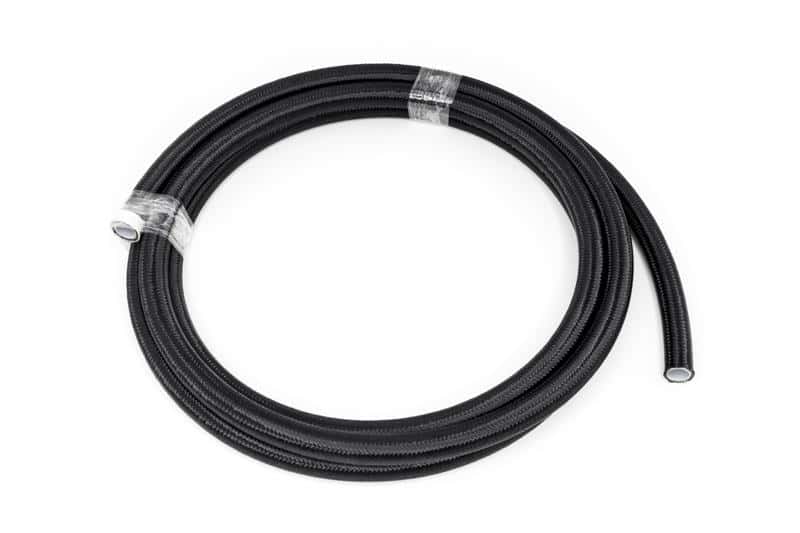 DeatschWerks — DeatschWerks 8AN Black Nylon Braided PTFE Hose 10 Feet - view 4