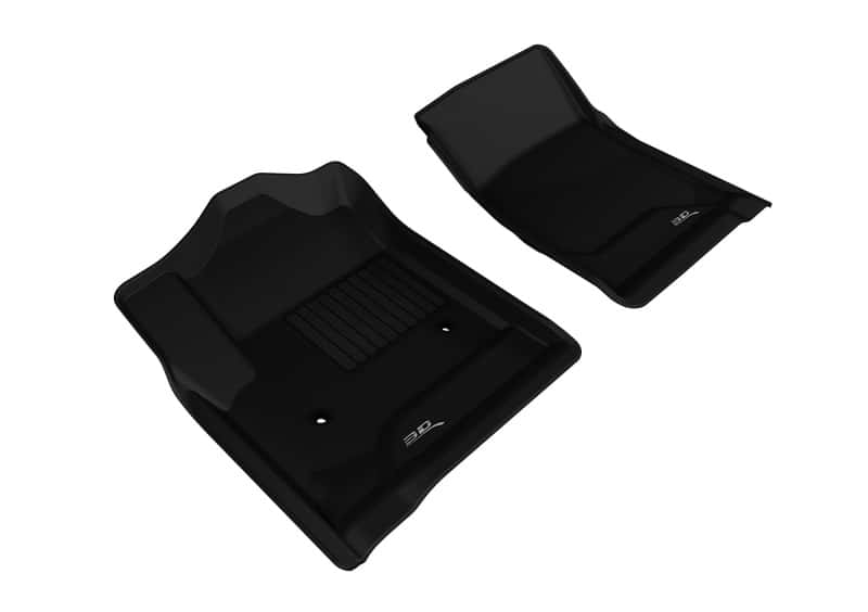 3D MAXpider — 3D MAXpider 2014-2018 Chevrolet/GMC Silverado/Sierra Regular Cab Kagu 1st Row Floormat - Black
Floor Mat Set - view 1