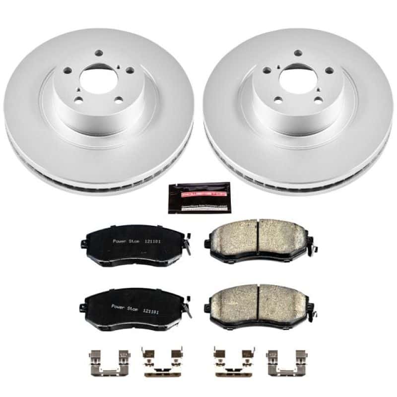 PowerStop — Power Stop 13-16 Scion FR-S Front Z17 Evolution Geomet Coated Brake Kit - view 1