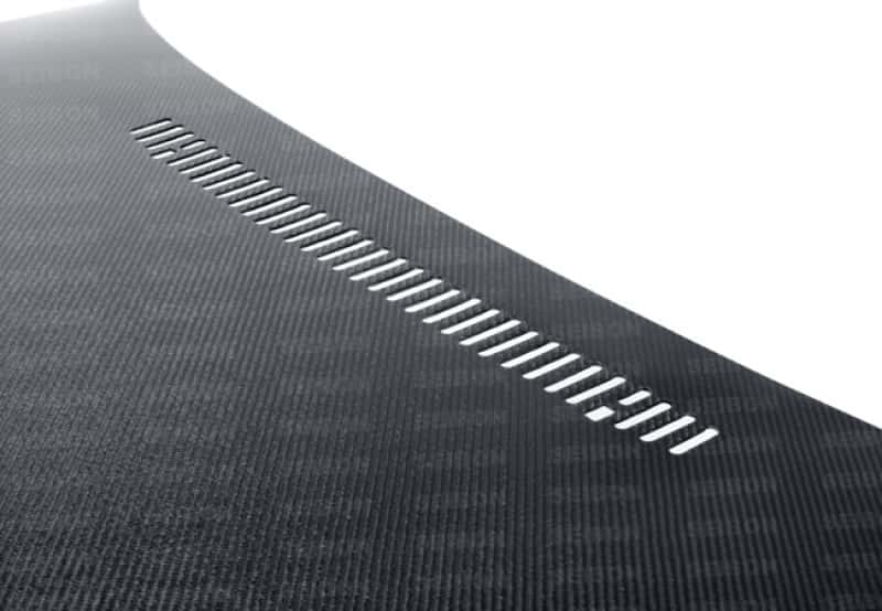Seibon — Seibon 02-05 BMW 3 Series 4dr E46 (Manuf Date 7/02-7/06 Models Only) OEM-Style Carbon Fiber Hood - view 5