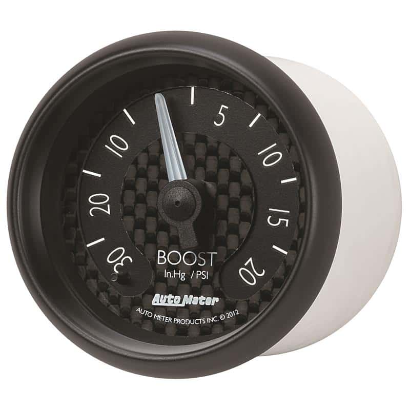 AutoMeter — Autometer GT Series 52mm Mechanical 30 In Hg/20 psi Vacuum/Boost Gauge
2-1/16" BOOST-VAC, 3 - view 2