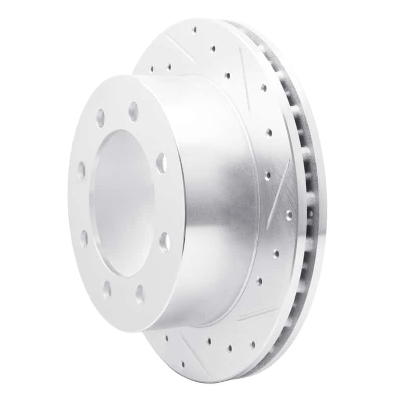 R1 Concepts — R1 99-07 Ford E-350 Club Wagon Rear Right Drilled & Slotted Silver Brake Rotor
R1 Brake Rotor Drill - view 2