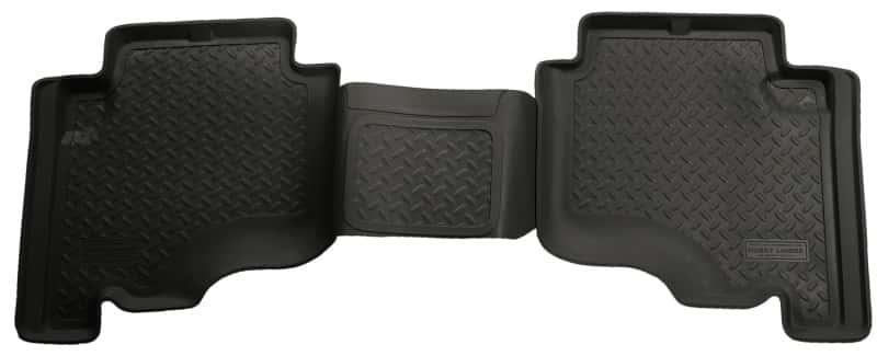 Husky Liners — Husky Liners 05-10 Jeep Grand Cherokee/2006 Commander Classic Style 2nd Row Black Floor Liners - view 1