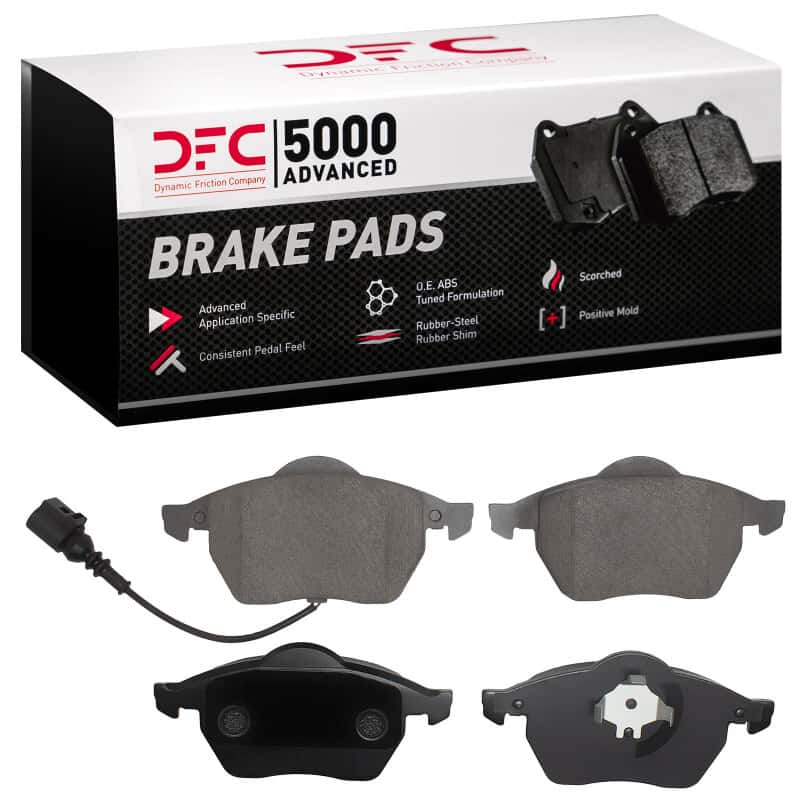 DFC — DFC 99-10 Volkswagen Jetta Sedan Front 5000 Advanced Ceramic Brake Pads
DFC Brake Pad Set - view 1