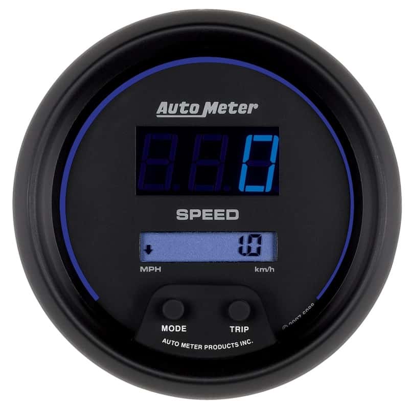 AutoMeter — Autometer Cobalt Digital 85.7mm Black Electric Programable Speedometer
3.4" SPD 120MPH CBD - view 1