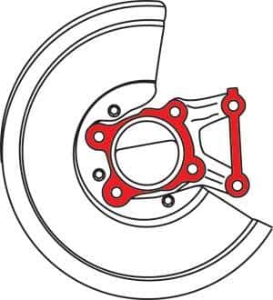 SPC Performance — SPC Performance 1.0 deg. Ford Camber Shim
ALIGNMENT SHIM
REAR SHIM EA - view 3