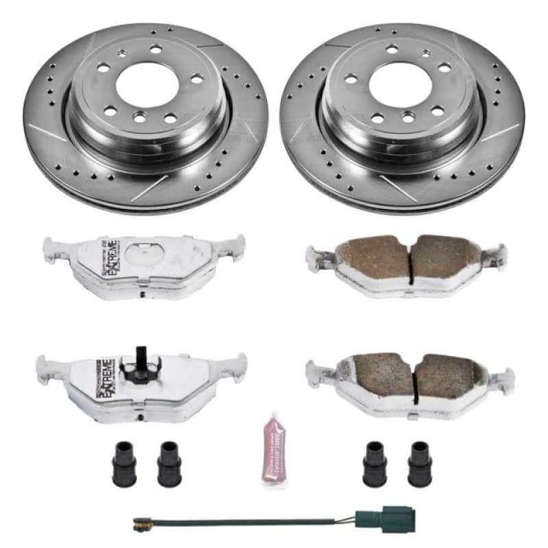 PowerStop — Power Stop 94-95 BMW 540i Rear Z26 Street Warrior Brake Kit - view 1