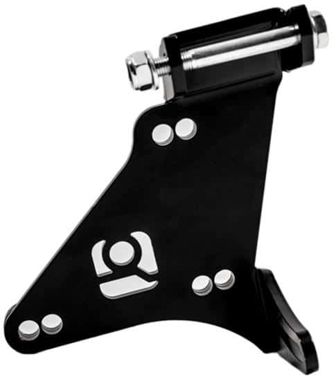 Innovative Mounts — Innovative N/A H-Series Black Steel H22 Alternator Relocation Bracket - view 2