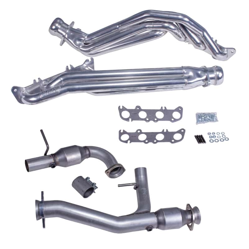 BBK — BBK 11-14 Ford F150 Coyote 5.0L 1-3/4in Long Tube Headers w/High Flow Catted Y-Pipe (Silver Ceramic)
Exhaust Header
Exhaust Kit - view 1