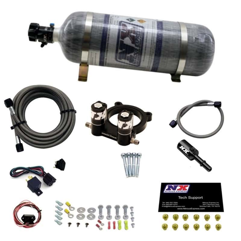 Nitrous Express — Nitrous Express Ford 2.3L Ecoboost Nitrous Plate Kit w/12lb Bottle
Injection System Kit
N2OSys - view 1