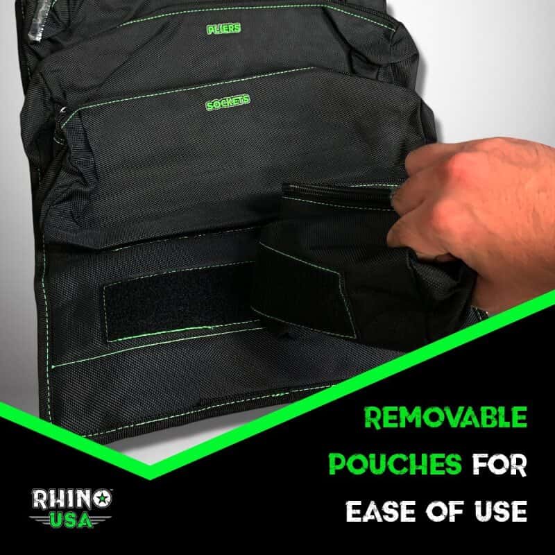 Rhino USA — Rhino USA Heavy Duty Off-Road Tool Bag/Roll Black
Tool Bag - view 4