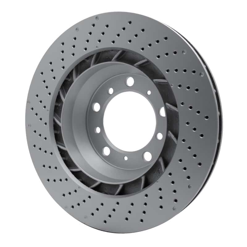 DFC — DFC 16-23 Porsche 718 Cayman Right Rear Drilled GeoSPEC Coated Rotor
DFC Brake Rotor - view 4