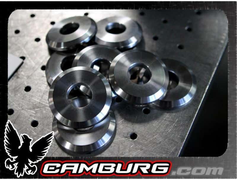 Camburg — Camburg 1/2in. 4130 Weld Washers (4pk)
Weld-On Washers - view 2