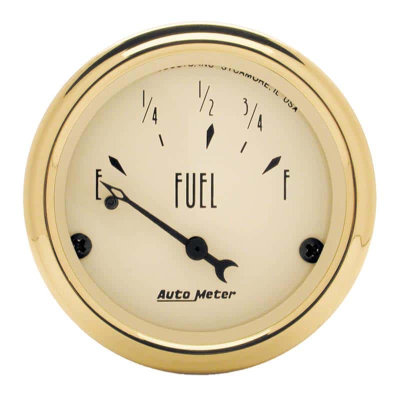 AutoMeter — Autometer Golden Oldies 52mm 73 Empty / 8-12 Full Fuel Level Gauge
2" FUEL LEVEL, 73 E/ - view 1