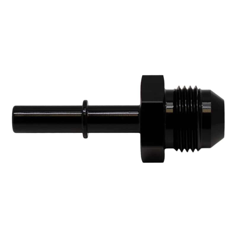 DeatschWerks — DeatschWerks 8AN Male Flare to 5/16in Male EFI Quick Connect Adapter - Anodized Matte Black
Lines & Fittings - view 1