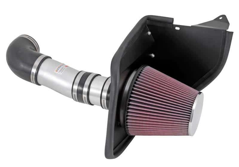 K&N Engineering — K&N 08-11 Typhoon, Cadillac CTS 3.6L,  3.6L  69 Series Typhoon Perf Intake Kit
Performance Air Inta
Air Intake System - view 3