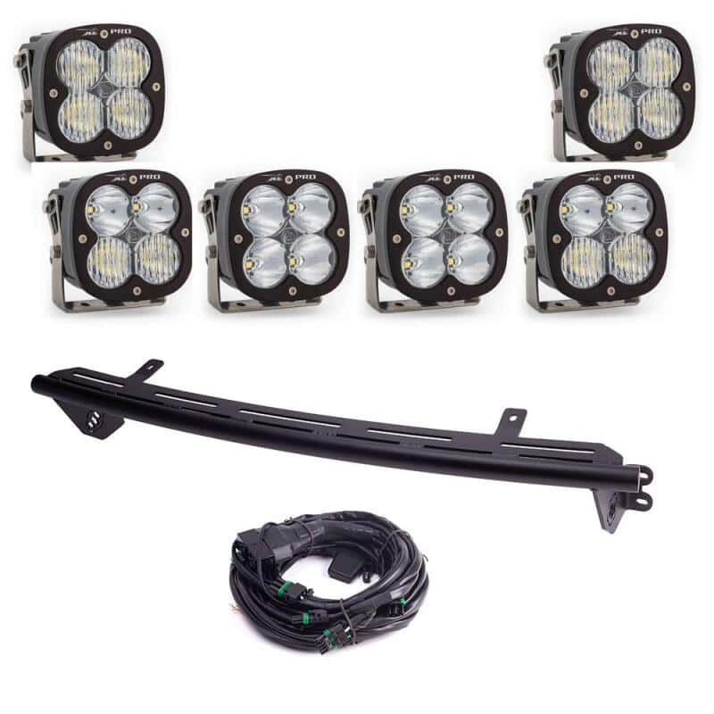 Baja Designs — Baja Designs 23+ Ford Super Duty XL Pro Bull Bar Light Kit w/ Upfitter - view 1