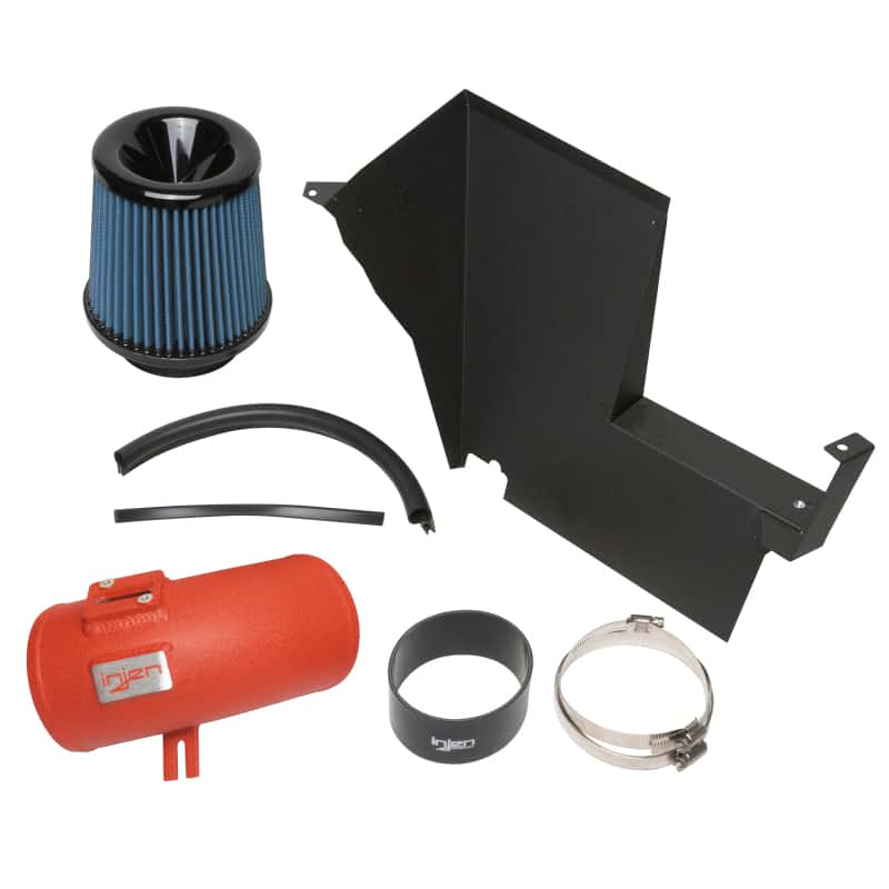 Injen — Injen 2020 BMW M340i SP Short Ram Air Intake System Wrinkle Red Finish
Short Ram Intake - view 2