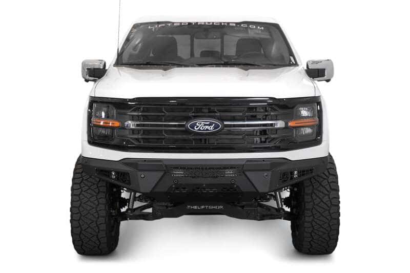 Addictive Desert Designs — Addictive Desert Designs 2024 Ford F-150 HoneyBadger - Front Bumper
Bumper- Front - view 2